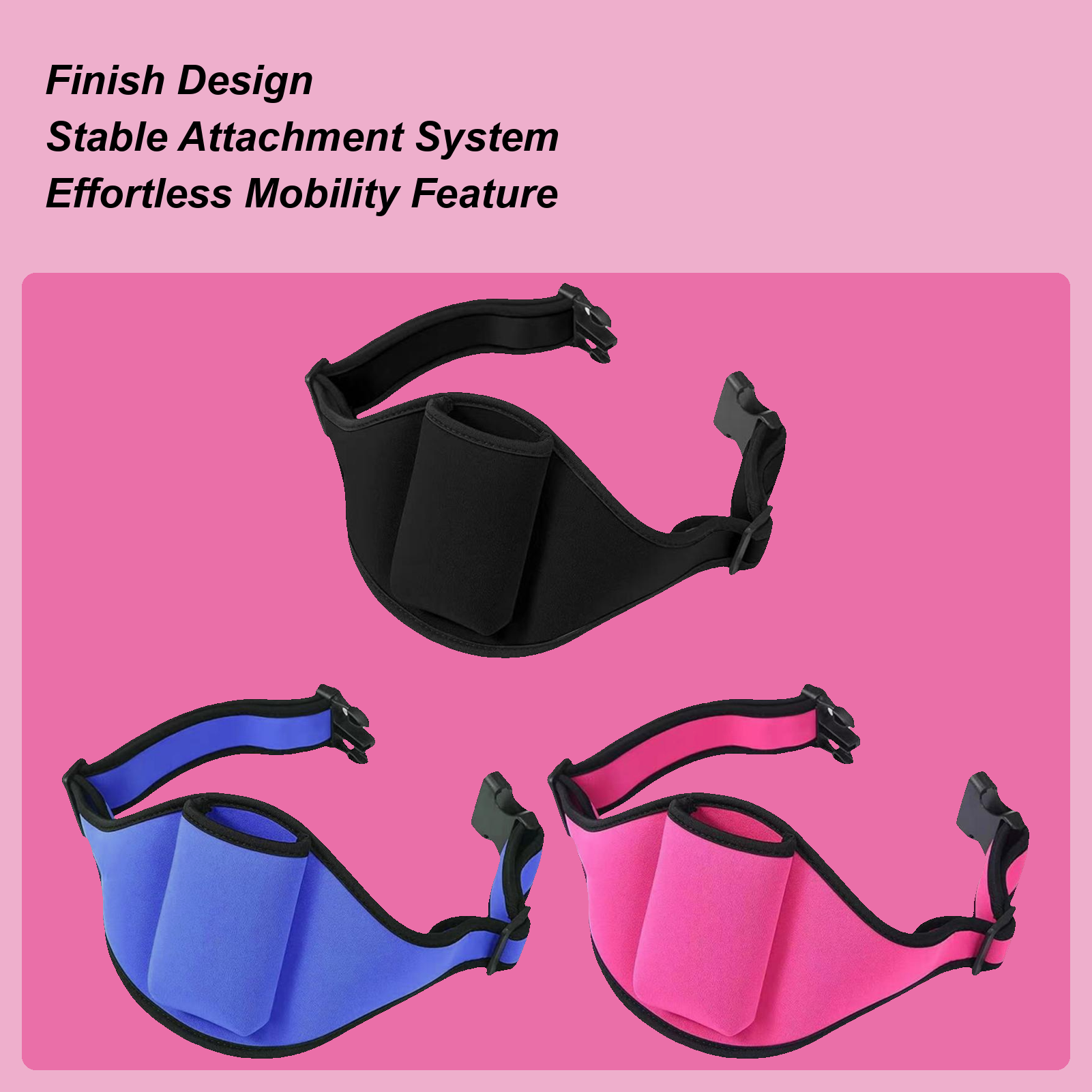 Yoga Fitness Instructor - Microphone Belt Bag Holder Waist Lavalier