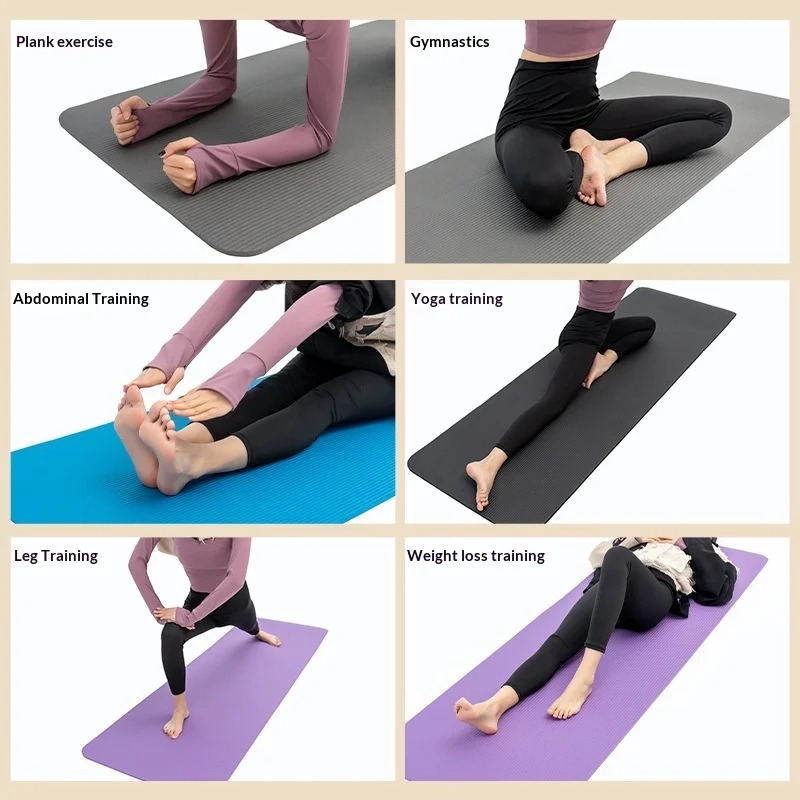 Extra Thick Non Slip Yoga Mat  - đánh giá và giá Thick Yoga Mat