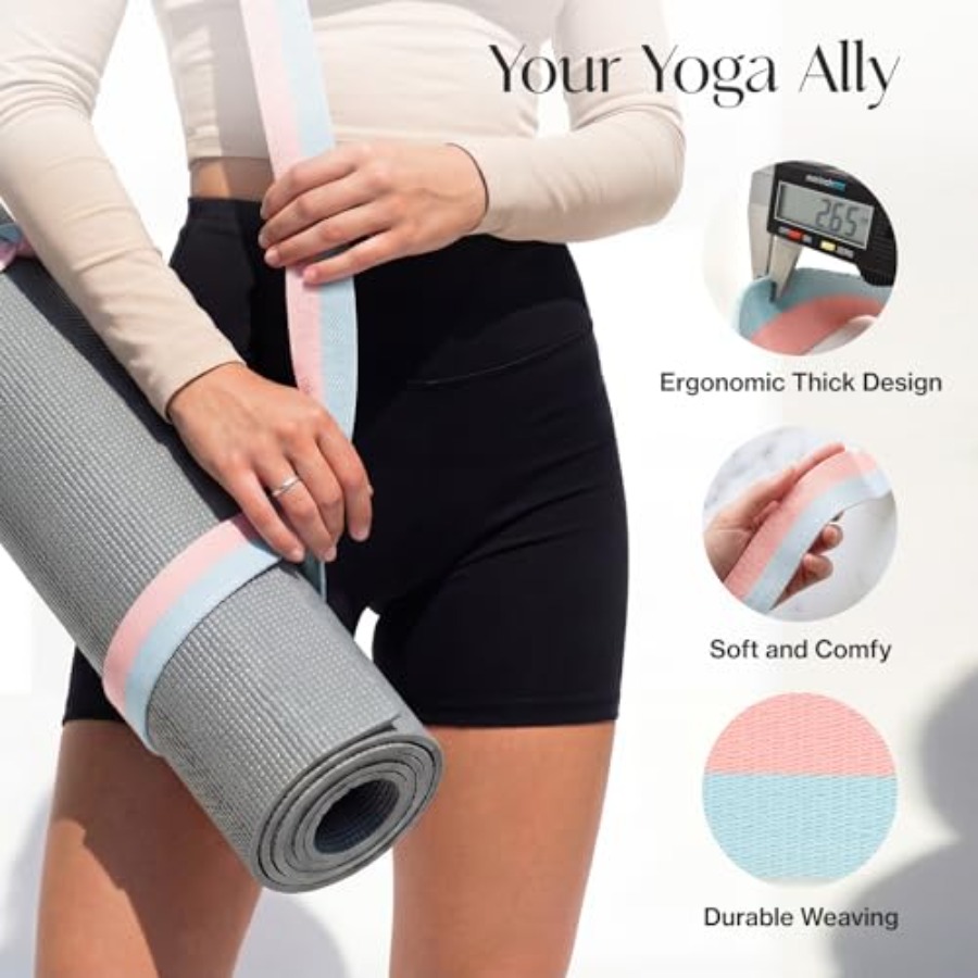 Yoga Mat Strap [MAT NOT Includ - đánh giá và giá Thick Yoga Mat