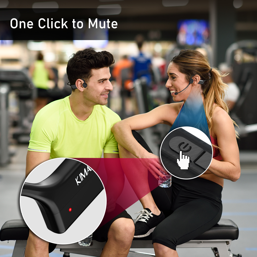 KIMAFUN Dual Wireless Headset  - đánh giá và giá Yoga Fitness Instructor