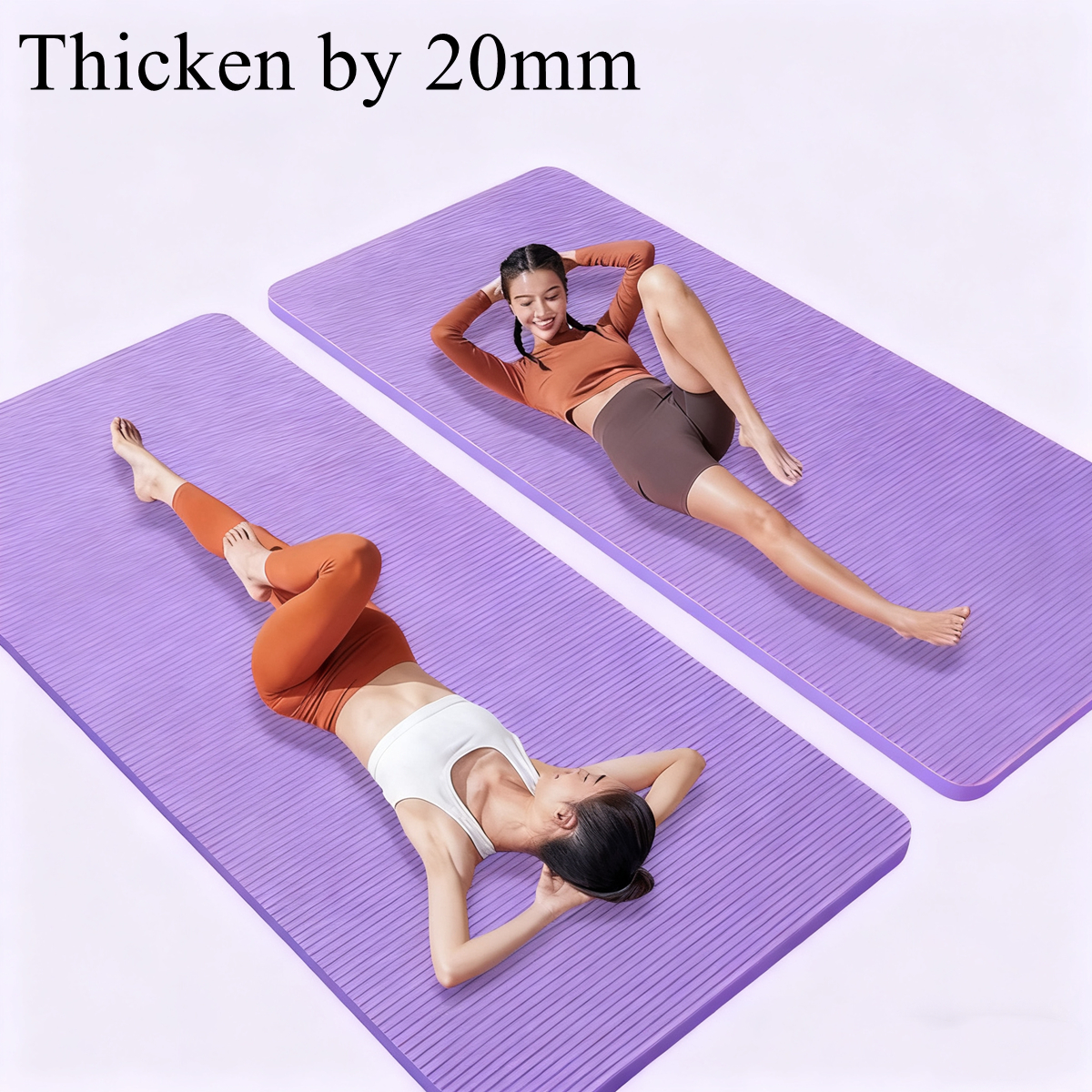 15-20MM Thick 183×60cm Yoga Ma - đánh giá và giá Thick Yoga Mat