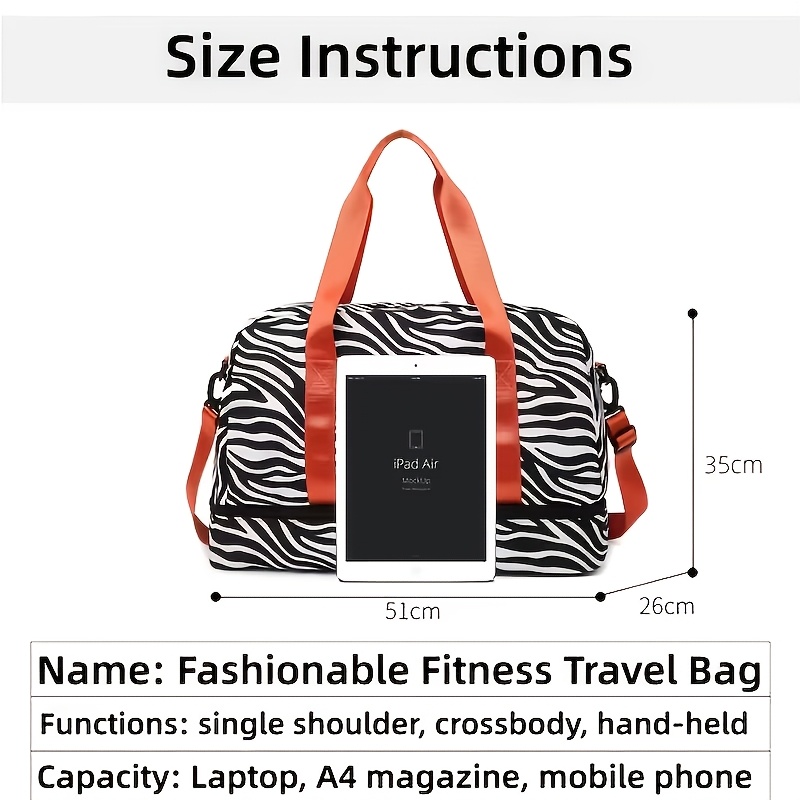 Dry And Wet Separation Large C - đánh giá và giá Yoga Fitness Bag