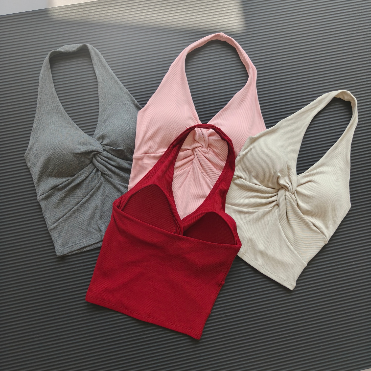 Sexy Backless Halter Neck Yoga - đánh giá và giá Yoga Fitness Matte