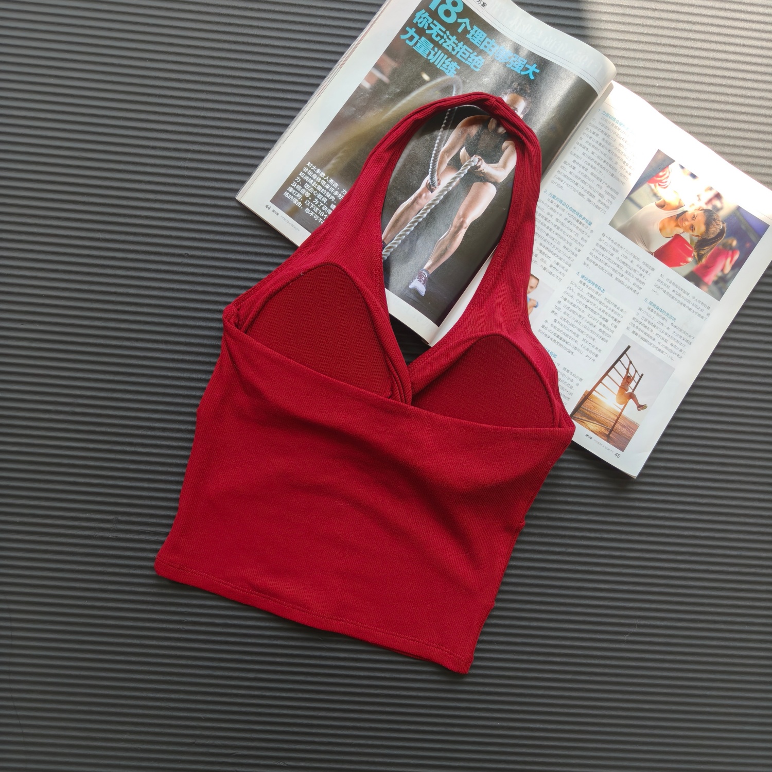 Sexy Backless Halter Neck Yoga - đánh giá và giá Yoga Fitness Matte