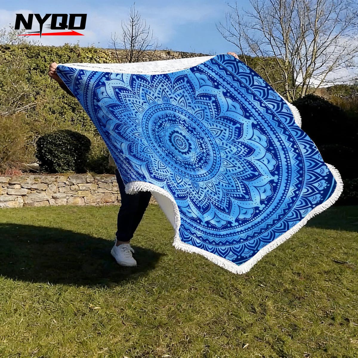 Mandala Round Beach Towels Sum - đánh giá và giá Thick Yoga Mat