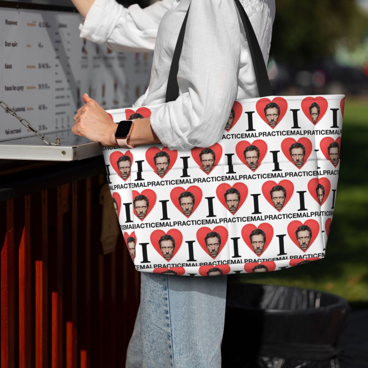 Dr House MD TV Beach Tote Bag  - đánh giá và giá Yoga Fitness Tva