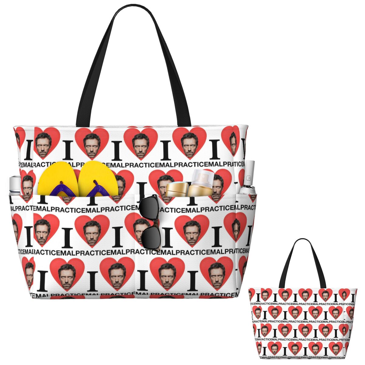 Dr House MD TV Beach Tote Bag  - đánh giá và giá Yoga Fitness Tva