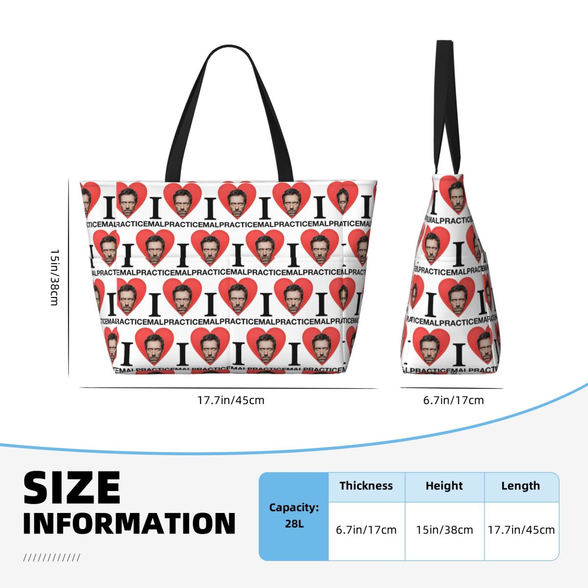 Dr House MD TV Beach Tote Bag  - đánh giá và giá Yoga Fitness Tva