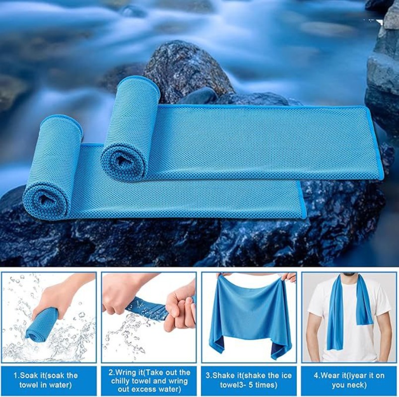 Cooling Towels  Cooling Neck W - đánh giá và giá Yoga Fitness Workout