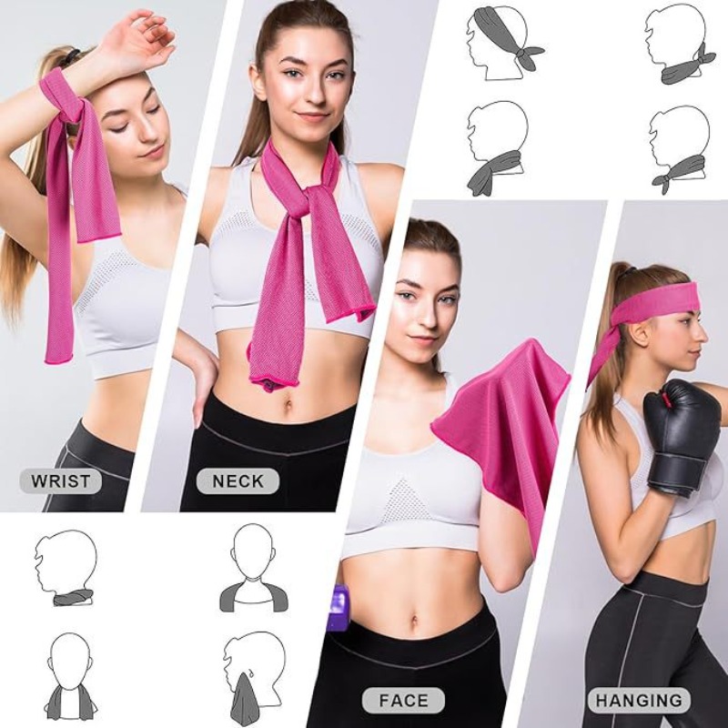 Cooling Towels  Cooling Neck W - đánh giá và giá Yoga Fitness Workout