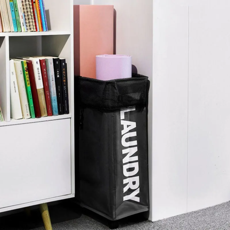 Laundry Basket with Wheels Lar - đánh giá và giá Yoga Fitness Bag