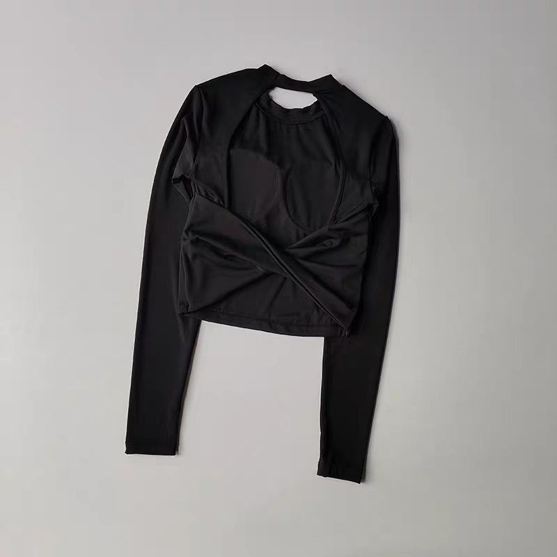 Women Long Sleeve Knotted Yoga - đánh giá và giá Yoga Fitness Matte