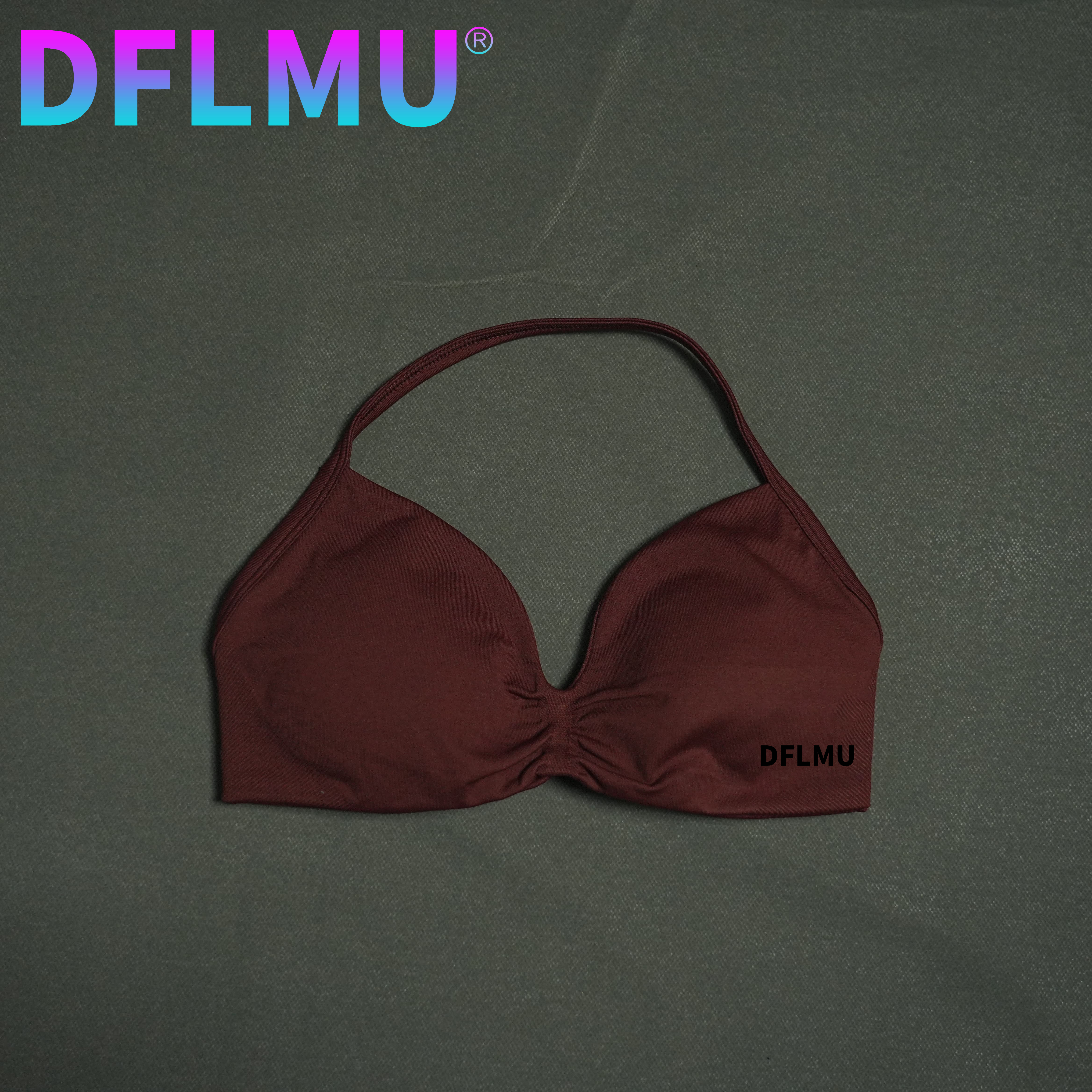 DFLMU Women Halter Sports Bra  - đánh giá và giá Yoga Fitness Matte