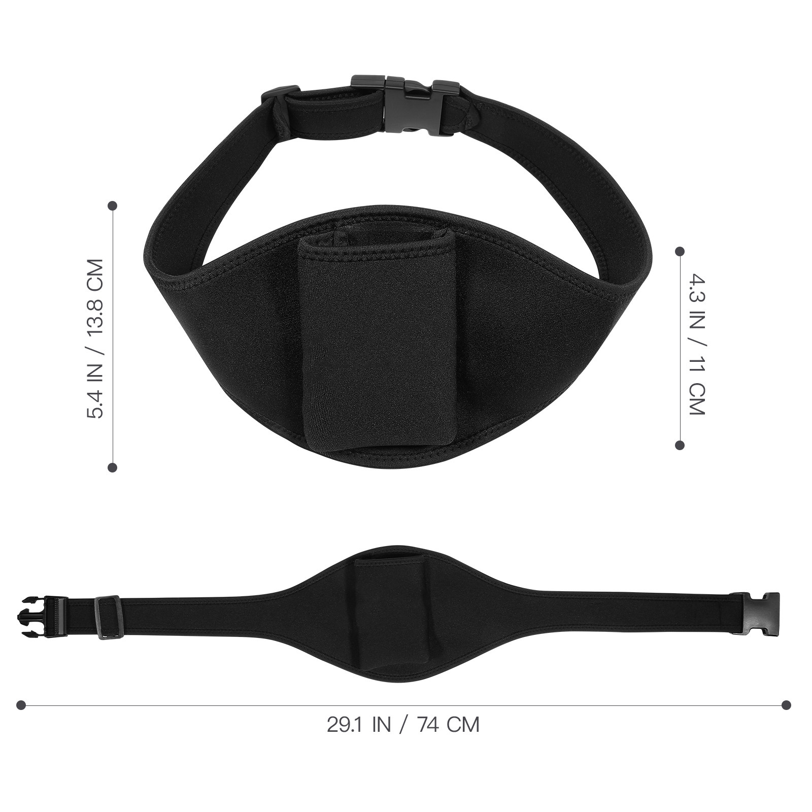 Adjustable Microphone Belt Bag - đánh giá và giá Yoga Fitness Bag