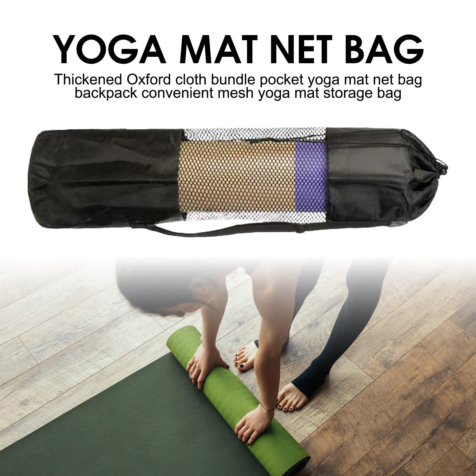 Yoga Mat Bag with Mesh Window  - đánh giá và giá Fitness Yoga Pilates