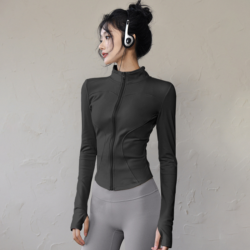 Long Sleeve Sports Jacket Wome - đánh giá và giá Yoga In Fitness