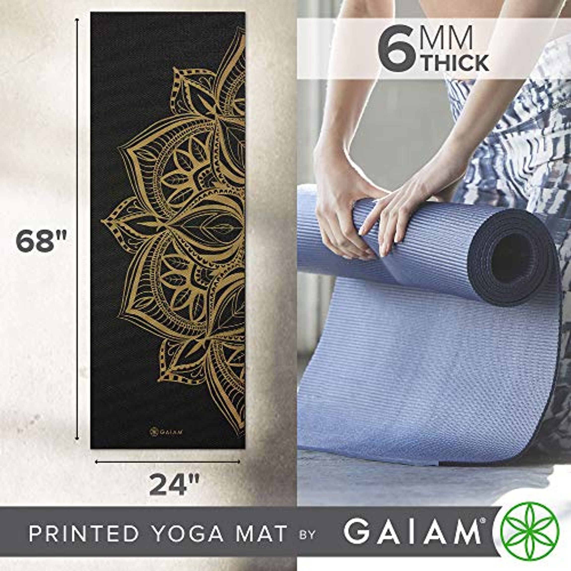 Premium 6mm Extra Thick Yoga M - đánh giá và giá Thick Yoga Mat