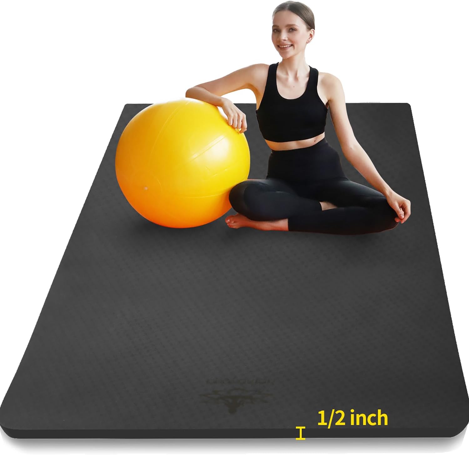 Extra Thick TPE Yoga Mat 6'x4' - đánh giá và giá Thick Yoga Mat