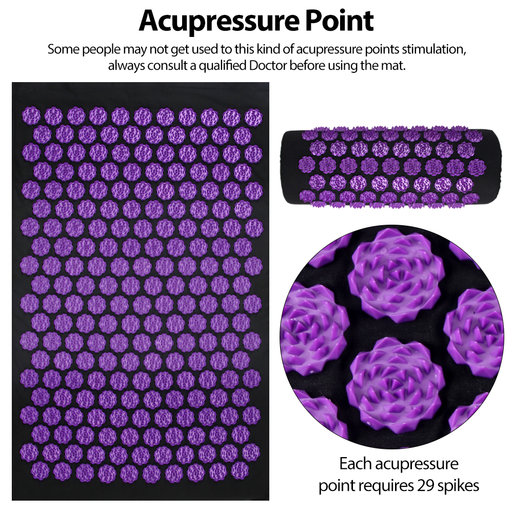 Acupressure Yoga Mat Kuznetsov - đánh giá và giá Yoga Fitness Matte