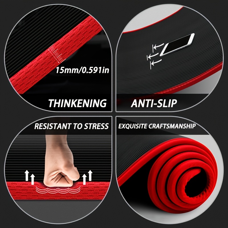 Yoga Mat Anti-skid Sports Fitn - đánh giá và giá Thick Yoga Mat
