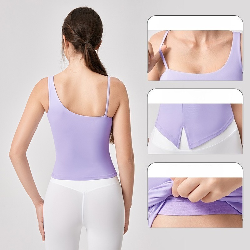 Women Padded Cami Yoga Tank To - đánh giá và giá Yoga Fitness Matte