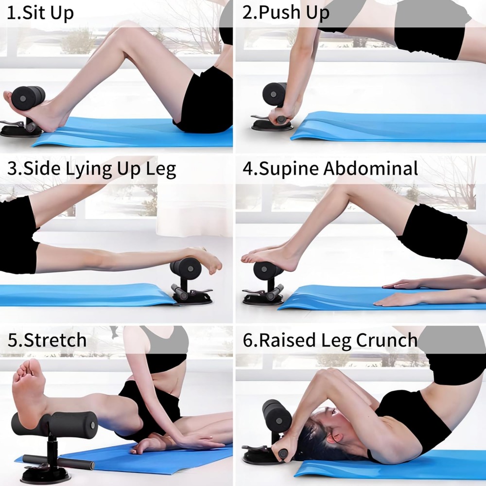 Sit Up Bar,Portable Adjustable - đánh giá và giá Sit Up Bar Floor