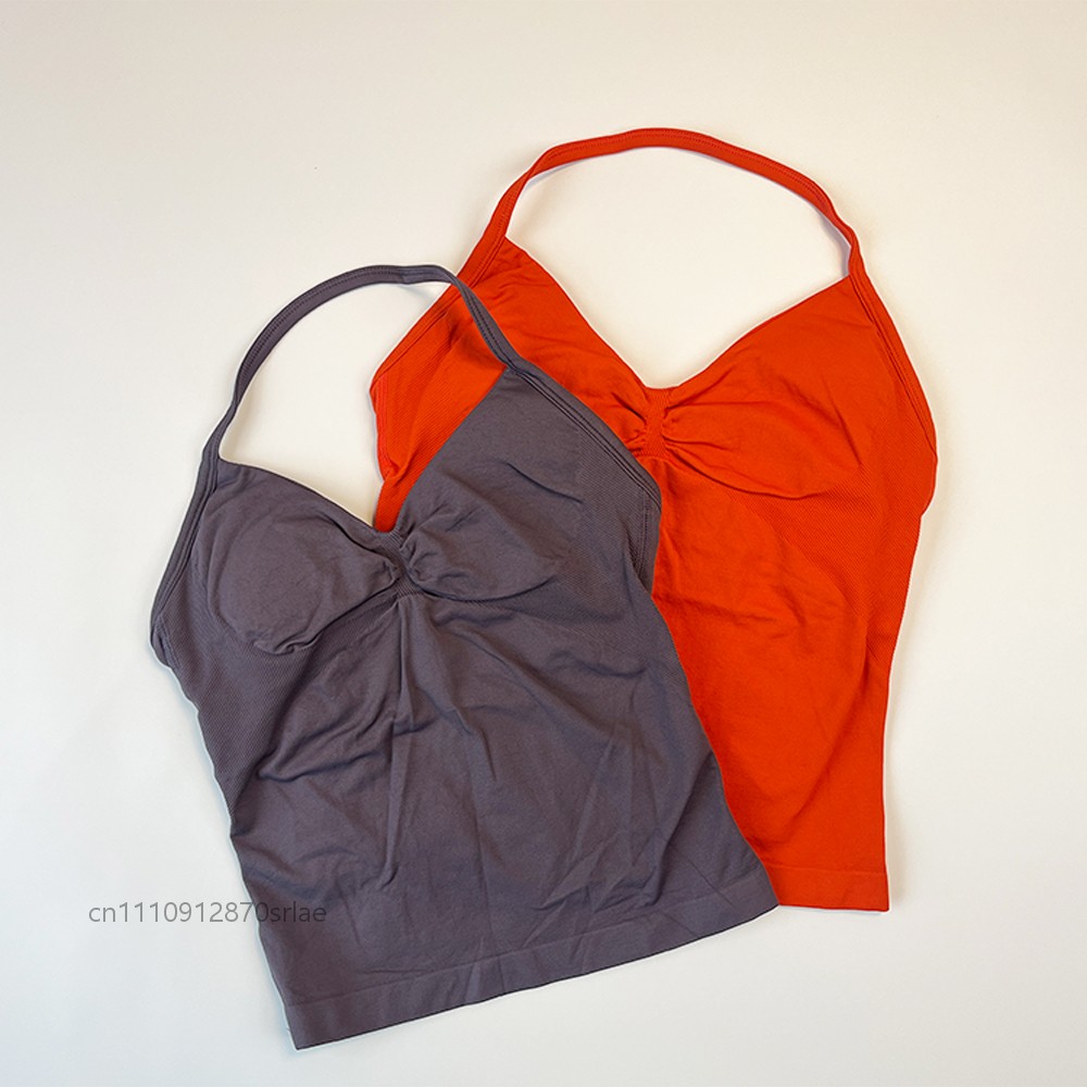 Women's Seamless Halter Strapp - đánh giá và giá Yoga Fitness Matte
