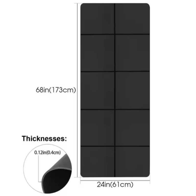 Yoga Mat Anti-skid Sports Fitn - đánh giá và giá Thick Yoga Mat