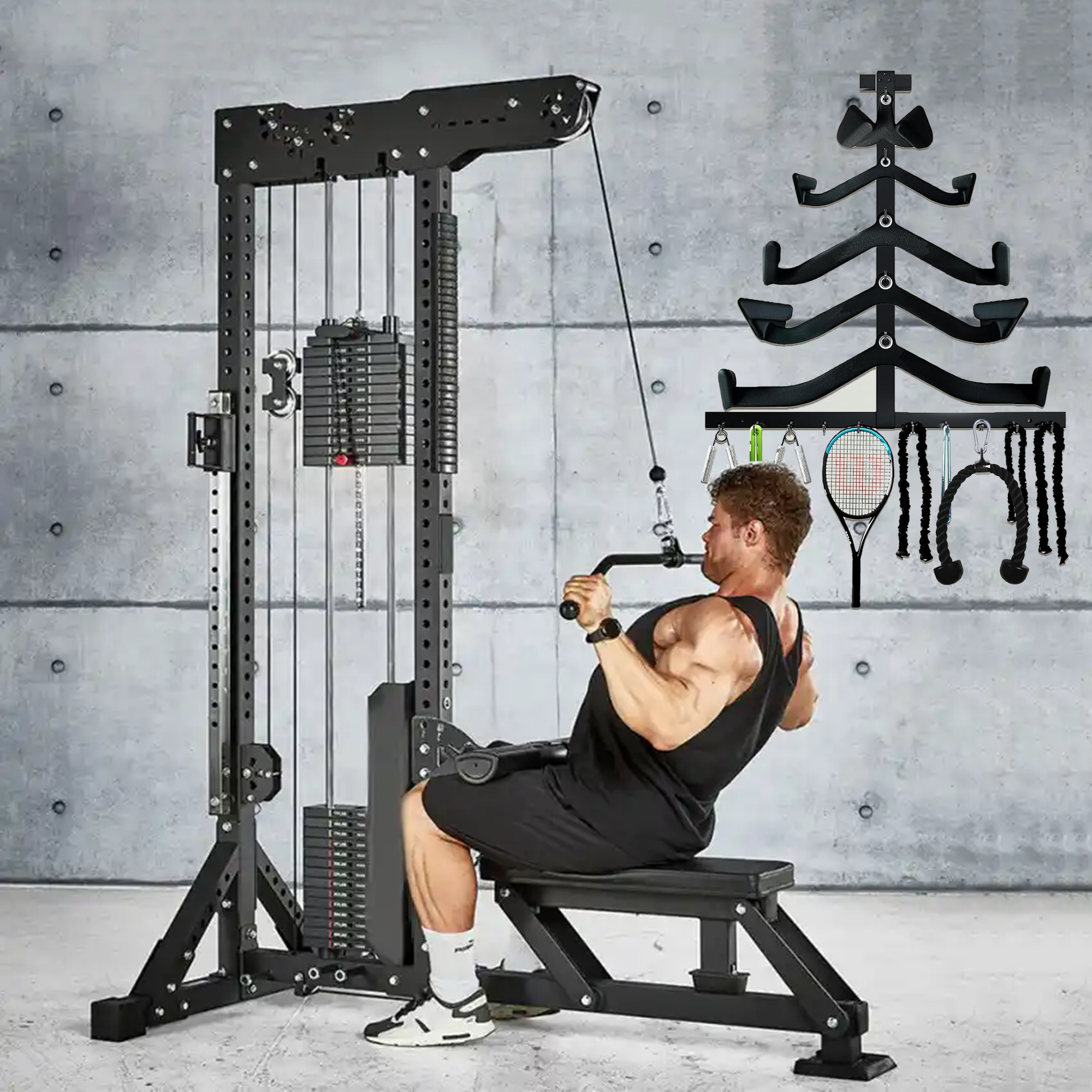 Lat Pull Down Bar Gym Accessor - đánh giá và giá Lat Pulldown Bar