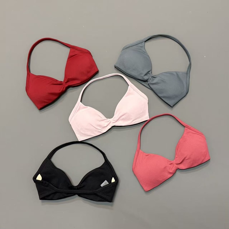 Women Halter Sports Bra V-Neck - đánh giá và giá Yoga Fitness Matte