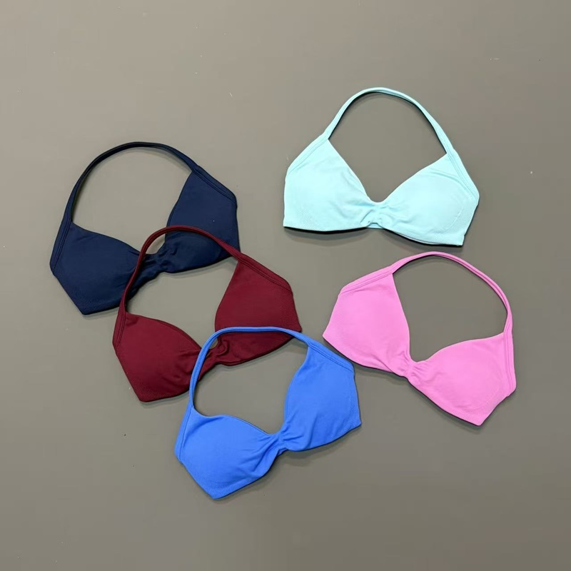 Women Halter Sports Bra V-Neck - đánh giá và giá Yoga Fitness Matte