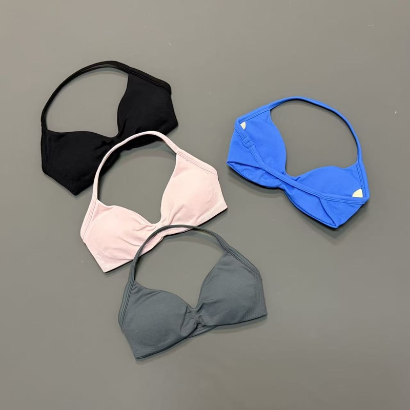Women Halter Sports Bra V-Neck - đánh giá và giá Yoga Fitness Matte