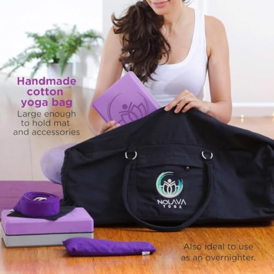 Nolava Pink TPE Yoga Mat with  - đánh giá và giá Thick Yoga Mat