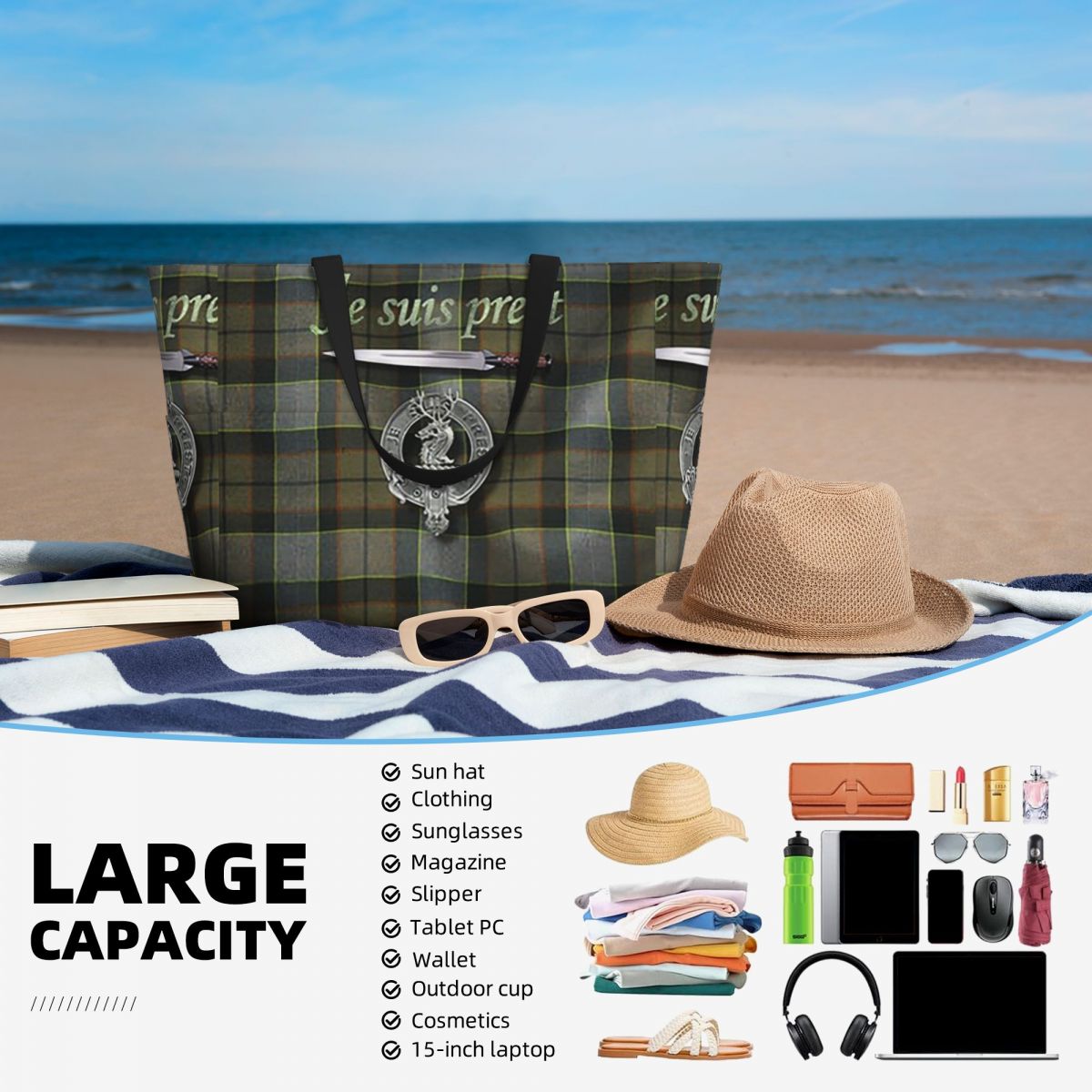 Je Suis Prest Tartan Outlander - đánh giá và giá Yoga Fitness Tva
