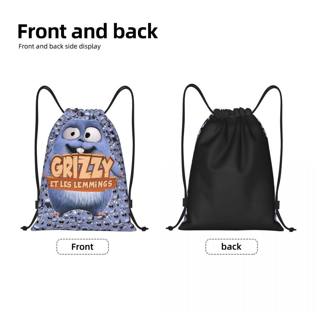Grizzy And The Lemmings Kids F - đánh giá và giá Yoga Fitness Bag