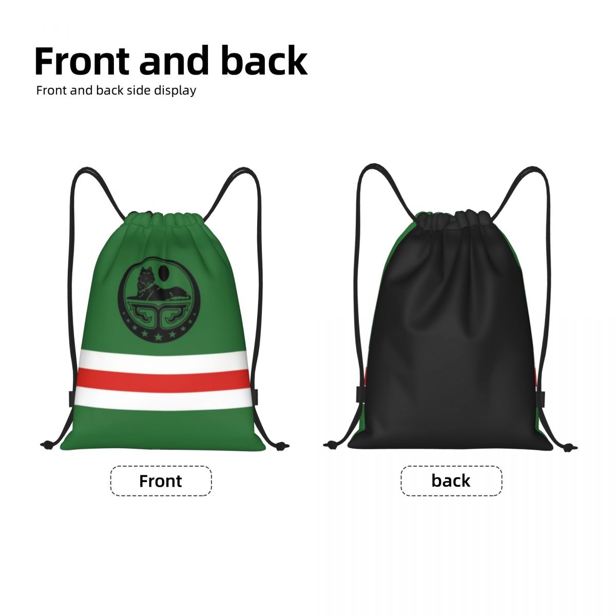 Custom Chechen Borz Drawstring - đánh giá và giá Yoga Fitness Bag