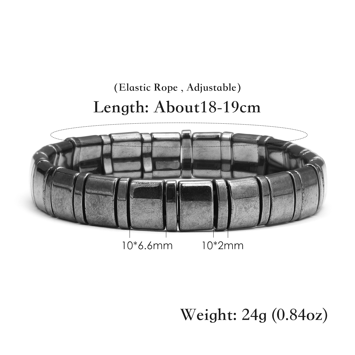 Energy Stone Hematite Bracelet - đánh giá và giá Yoga Fitness Instructor
