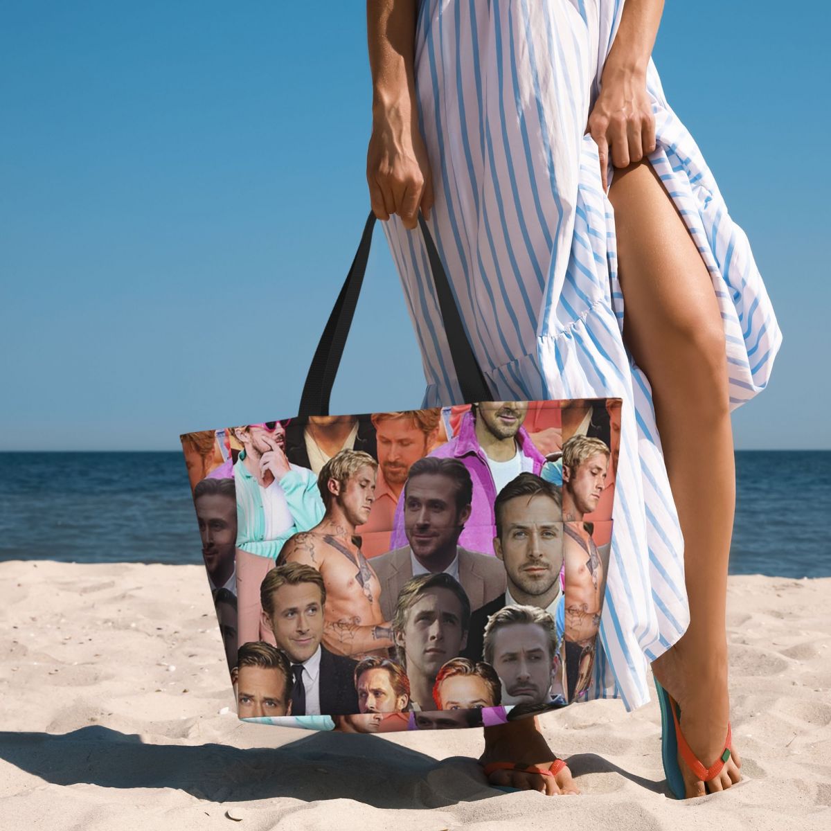 Ryan Gosling Photo Collage Bea - đánh giá và giá Yoga Fitness Gym Photos